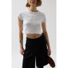Taş Detay Crop T-Shirt 146490 Taş Detay Crop T-Shirt 146490