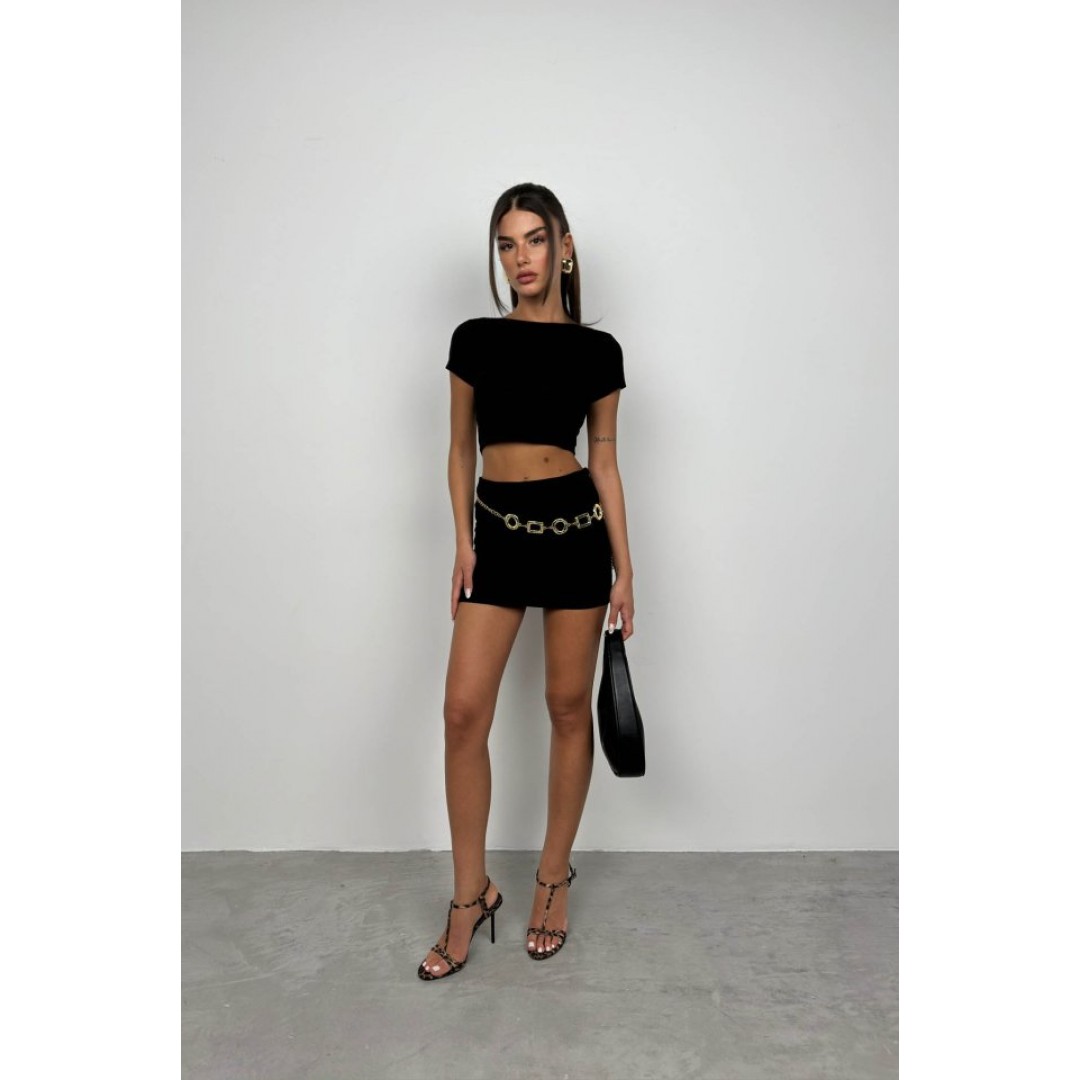 Yarım Kol Basic T-Shirt
