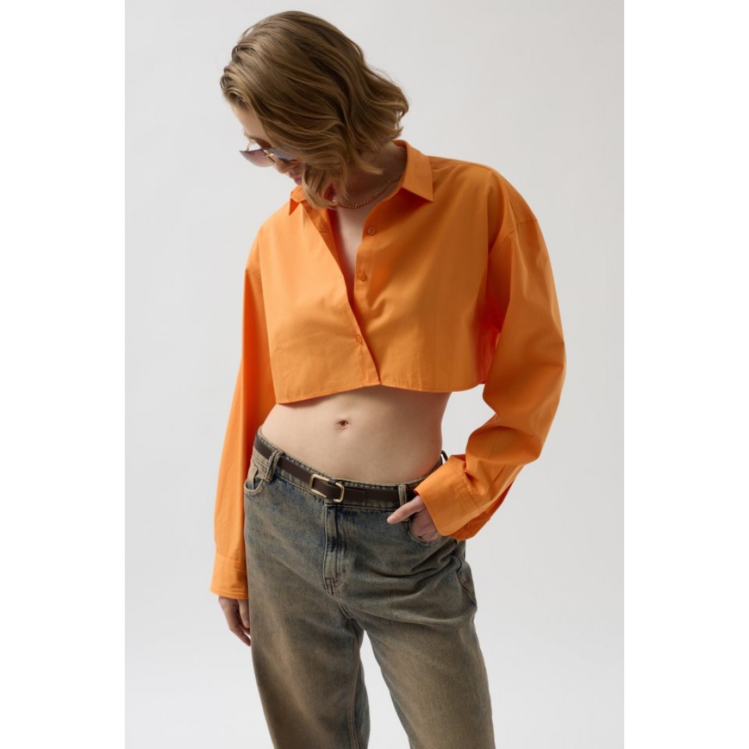 Crop Oversize Gömlek - 146496 Crop Oversize Gömlek - 146496