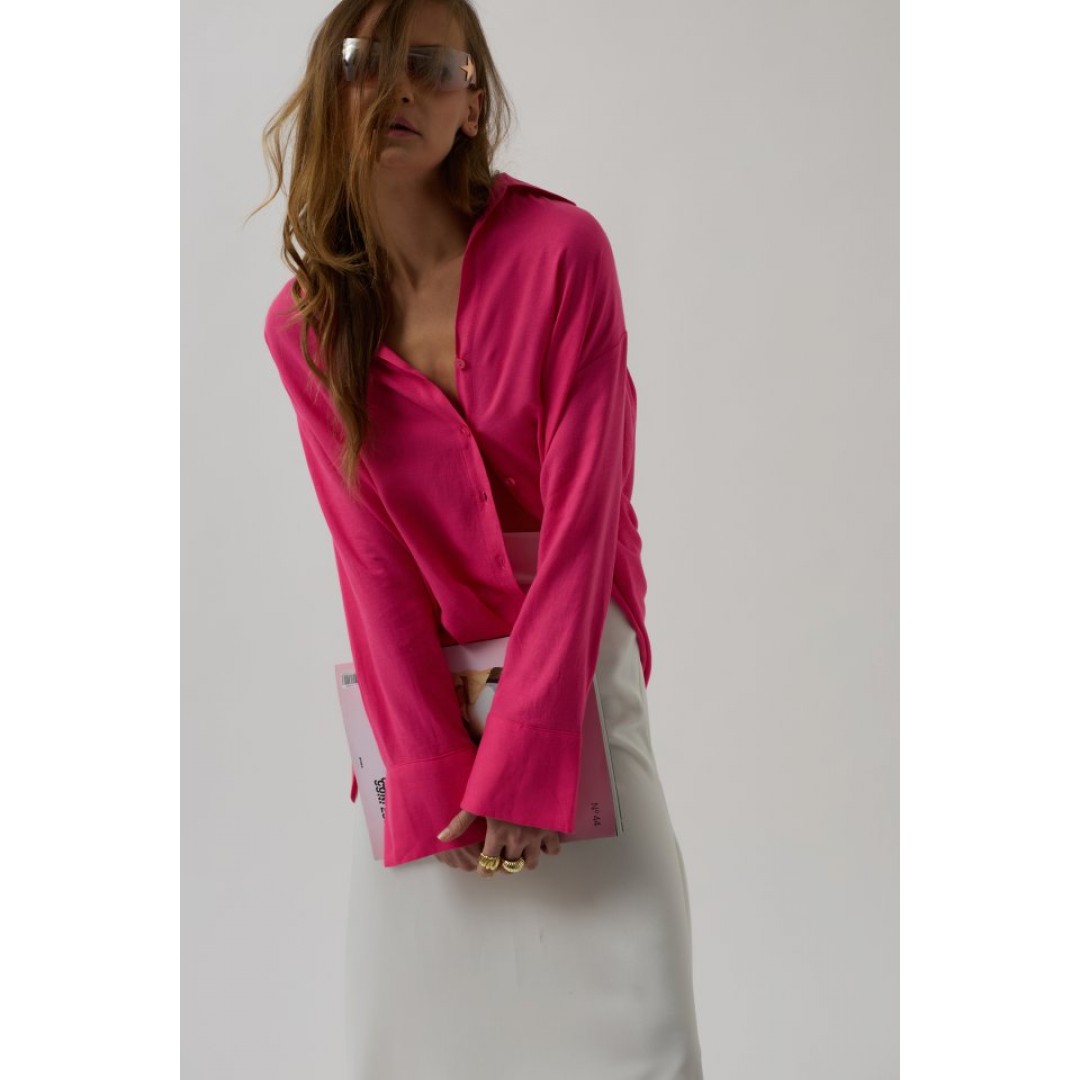 Oversize Keten Gömlek 146504 Oversize Keten Gömlek 146504