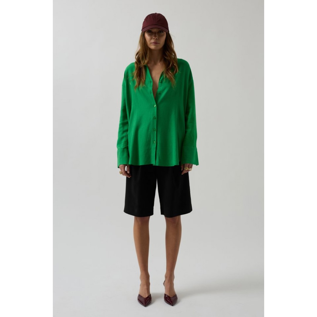 Oversize Keten Gömlek 146505 Oversize Keten Gömlek 146505