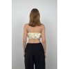 Lastik Detay Straplez Crop - 146546 Lastik Detay Straplez Crop - 146546