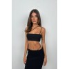 Askı Detay Straplez Dokulu Crop 146573 Askı Detay Straplez Dokulu Crop 146573