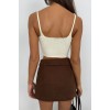 V Yaka Crop Bluz 146594 V Yaka Crop Bluz 146594