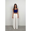 V Yaka Crop Bluz 146596 V Yaka Crop Bluz 146596