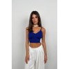 V Yaka Crop Bluz 146596 V Yaka Crop Bluz 146596