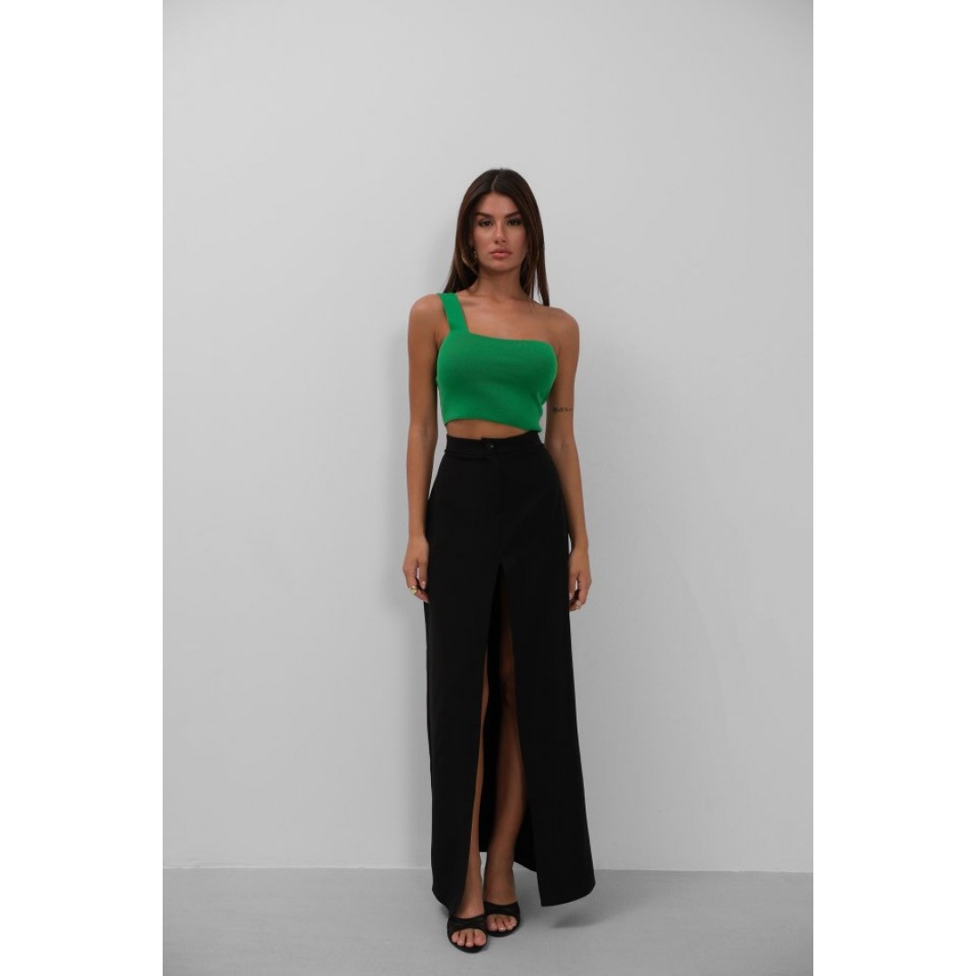 Tek Omuz Crop Bluz 146600 Tek Omuz Crop Bluz 146600