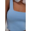 Tek Omuz Crop Bluz - 146602 Tek Omuz Crop Bluz - 146602