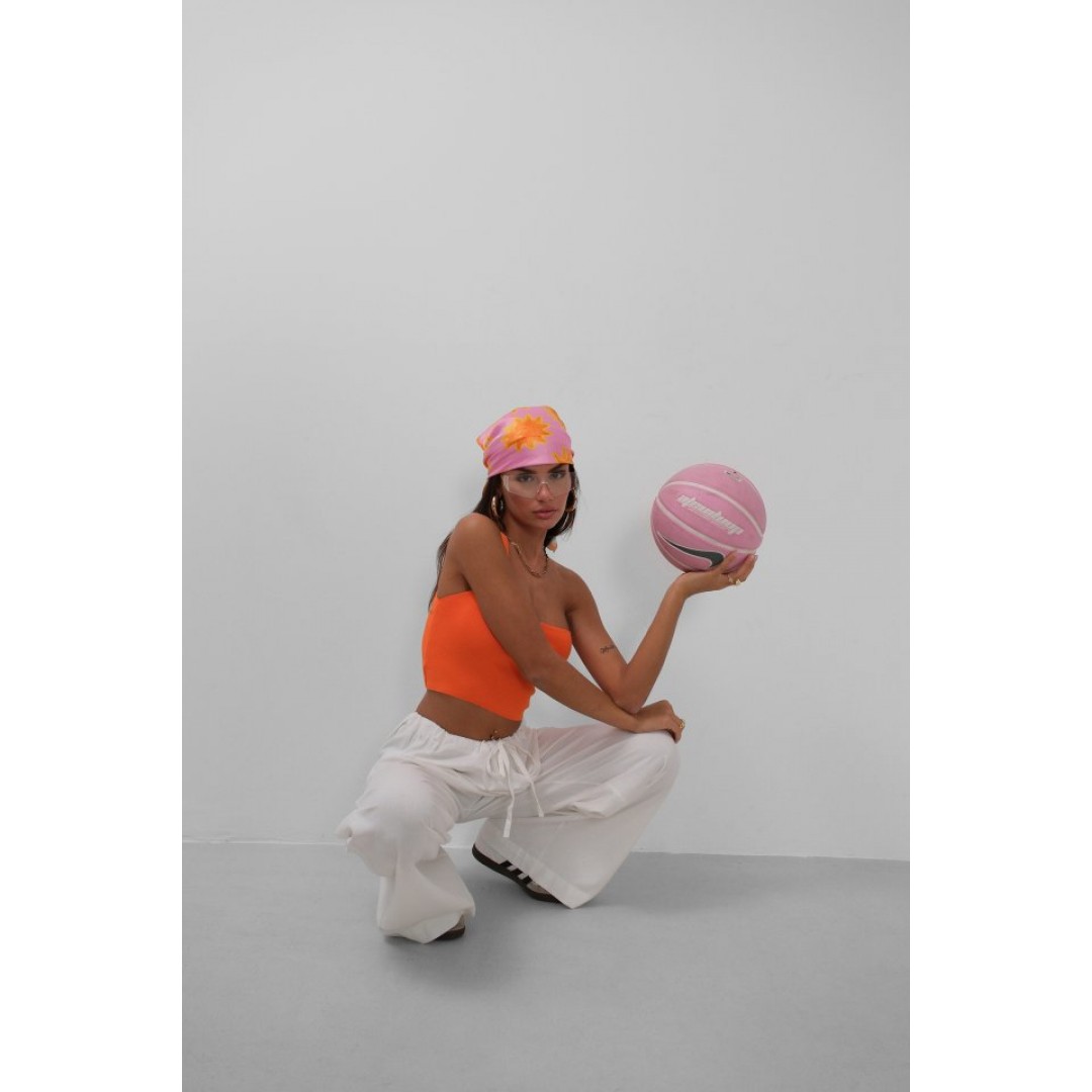 Tek Omuz Crop Bluz - 146603 Tek Omuz Crop Bluz - 146603