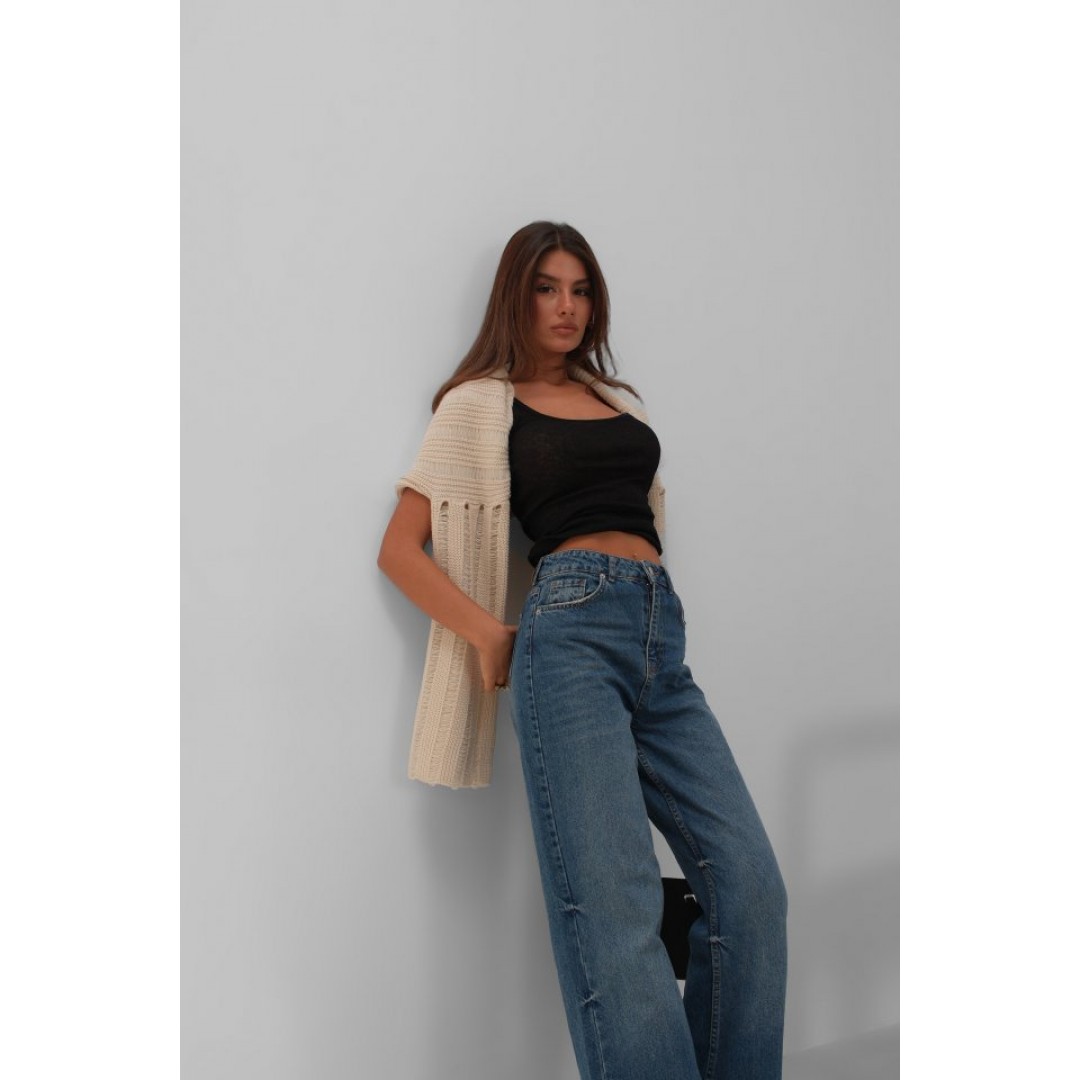 Püskül Paça Detay Jean - 146629 Püskül Paça Detay Jean - 146629