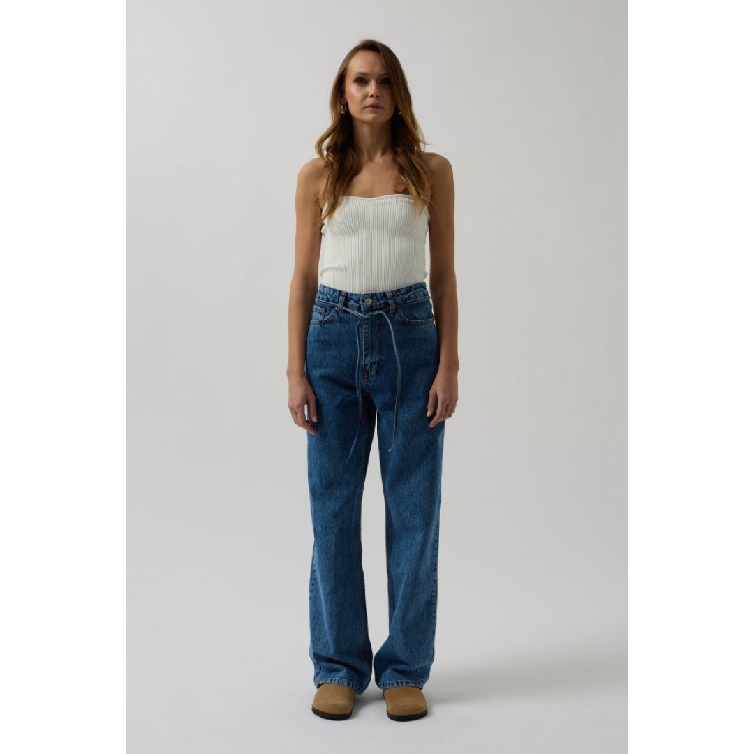 Biye Detay Straight Jean - 146632 Biye Detay Straight Jean - 146632