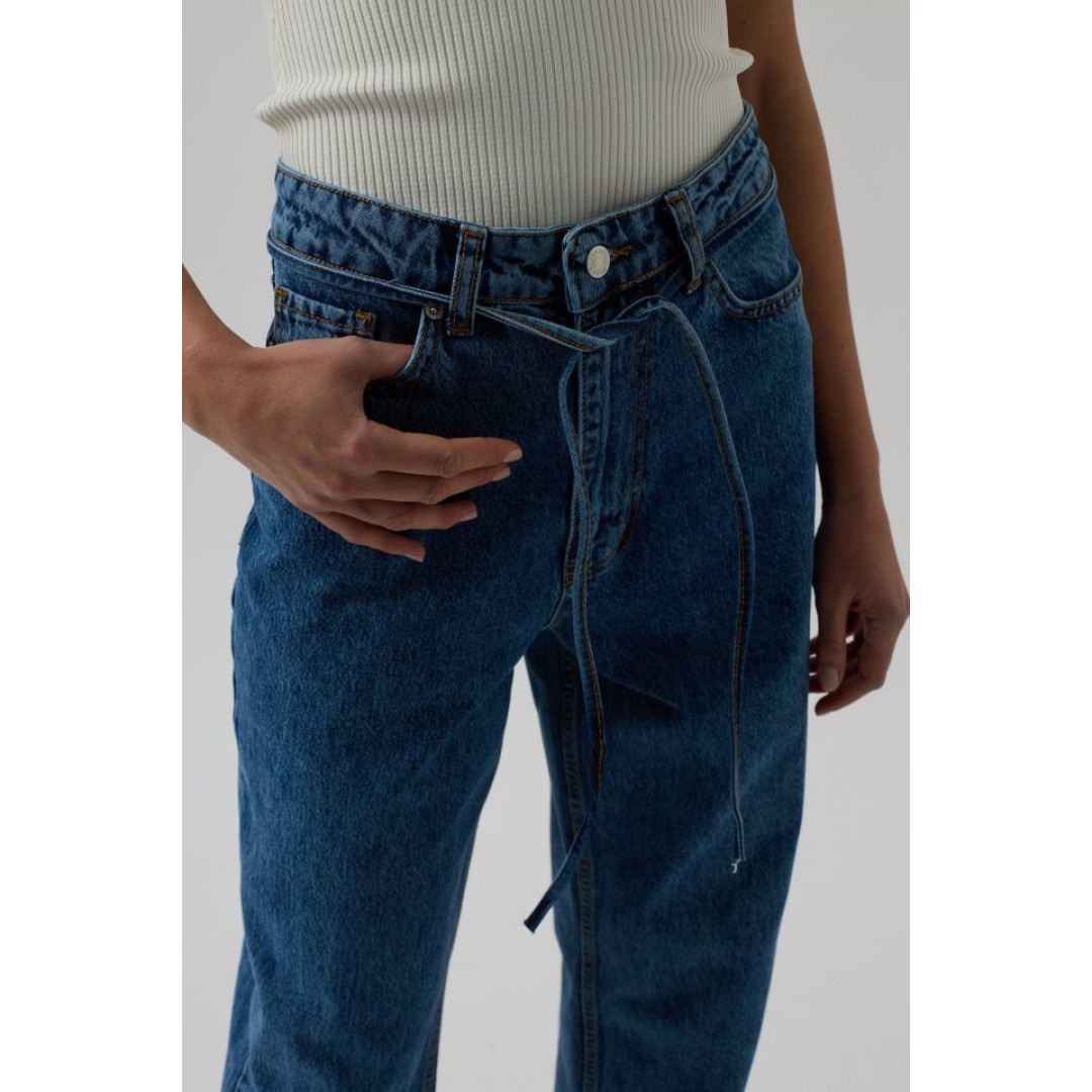 Biye Detay Straight Jean - 146632 Biye Detay Straight Jean - 146632