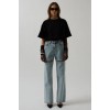 Bacak Dekolteli Taşlı Jean - 146634 Bacak Dekolteli Taşlı Jean - 146634