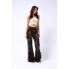 Lazer Kesim Wide Leg Yüksek Bel Jean - 146636 Lazer Kesim Wide Leg Yüksek Bel Jean - 146636