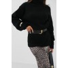 Oversize Balıkçı Yaka Triko Tunik 146654 Oversize Balıkçı Yaka Triko Tunik 146654