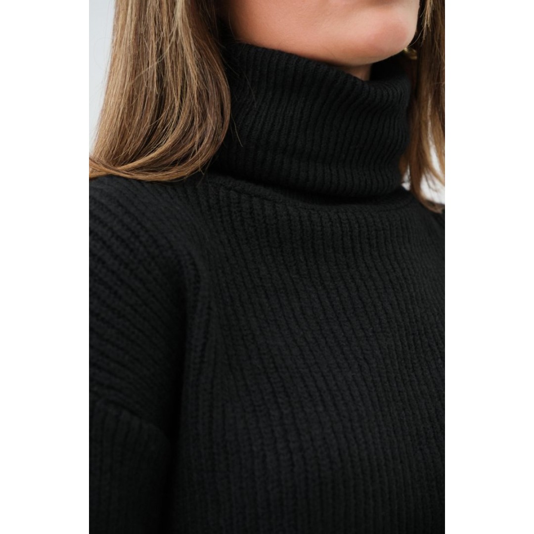 Oversize Balıkçı Yaka Triko Tunik 146654 Oversize Balıkçı Yaka Triko Tunik 146654