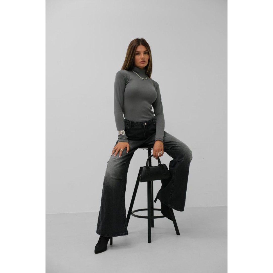 Balıkçı Yaka Triko Bluz 146655 Balıkçı Yaka Triko Bluz 146655