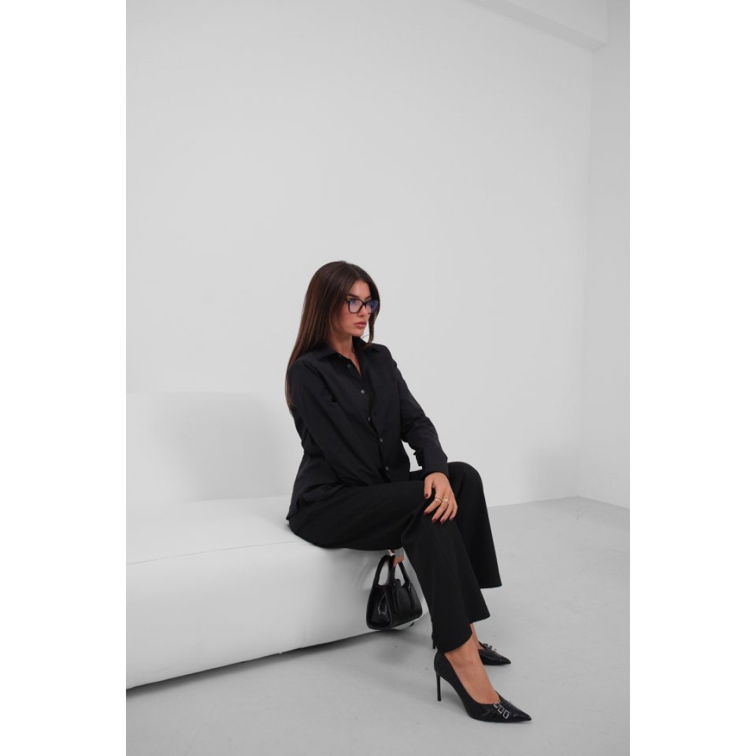 Vatkalı Oversize Gömlek 146657 Vatkalı Oversize Gömlek 146657