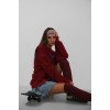 Baskılı Sıfır Yaka Oversize Sweatshirt 146664 Baskılı Sıfır Yaka Oversize Sweatshirt 146664