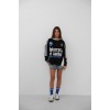 Şerit Detay Baskılı Oversize Sweatshirt 146666 Şerit Detay Baskılı Oversize Sweatshirt 146666