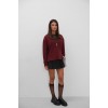 Fermuar Ve Dikiş Detaylı Sweatshirt 146668 Fermuar Ve Dikiş Detaylı Sweatshirt 146668