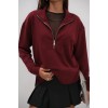 Fermuar Ve Dikiş Detaylı Sweatshirt 146668 Fermuar Ve Dikiş Detaylı Sweatshirt 146668
