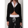 Biyeli Crop Triko Hırka 146670
