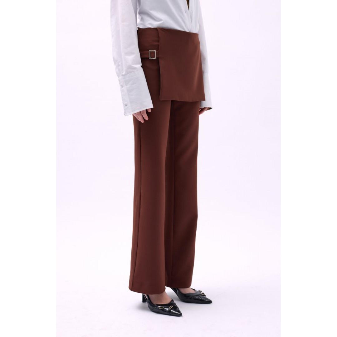 Etek Detaylı Kemerli Pantolon 146689 Etek Detaylı Kemerli Pantolon 146689