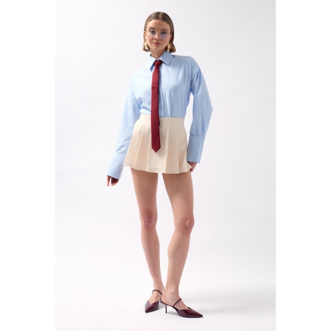 Pileli Mini Şort Etek 146707 Pileli Mini Şort Etek 146707