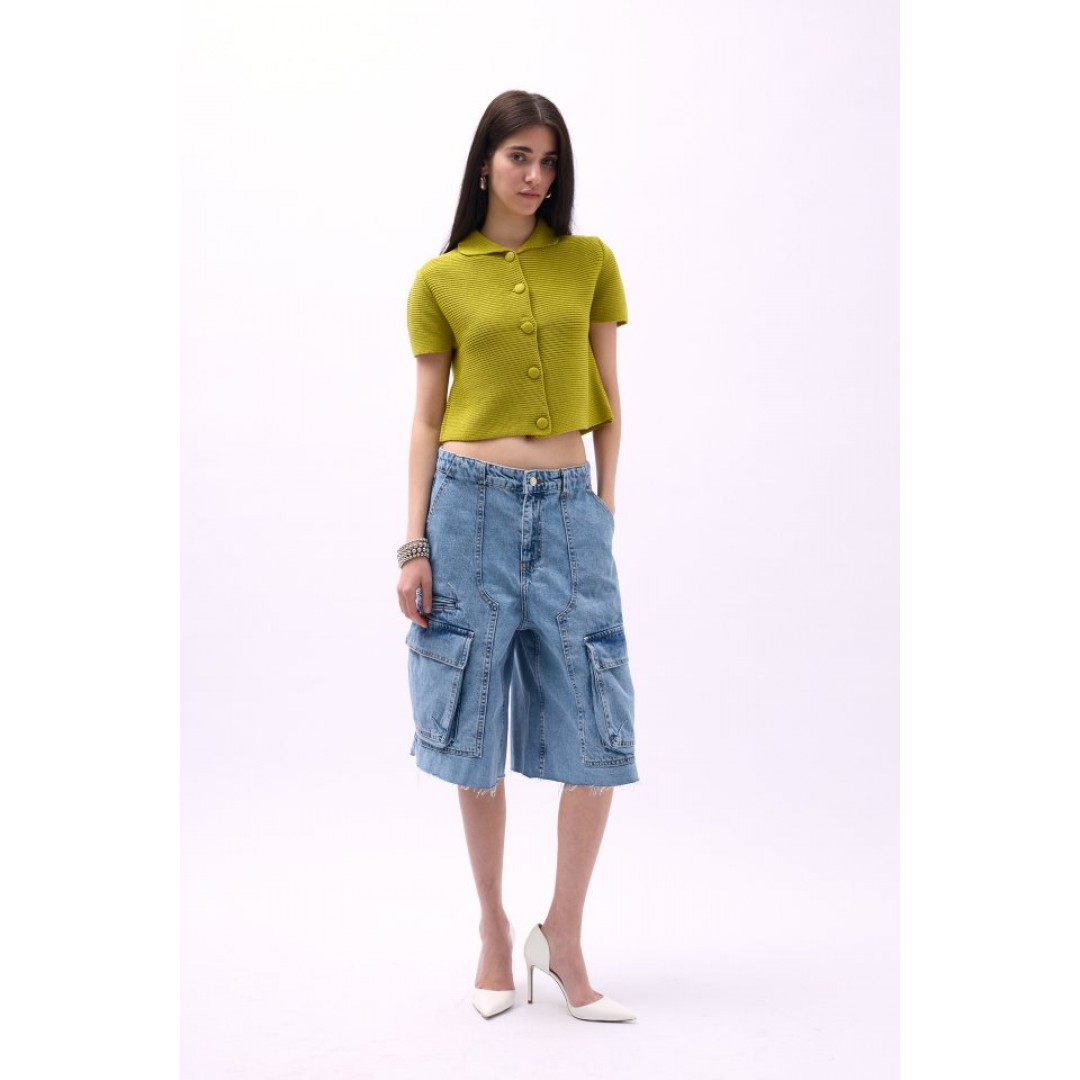 Bebe Yaka Düğmeli Bluz 146742 Bebe Yaka Düğmeli Bluz 146742