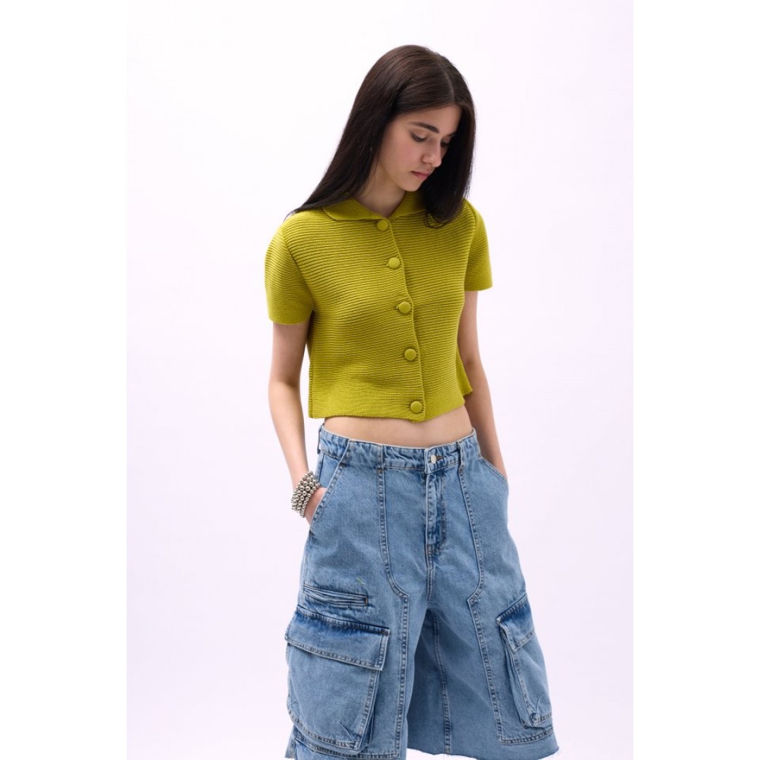 Bebe Yaka Düğmeli Bluz 146742 Bebe Yaka Düğmeli Bluz 146742
