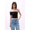 Tek Omuz Büzgülü Bluz 146744 Tek Omuz Büzgülü Bluz 146744