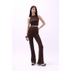 Yüzücü Yaka Crop Bluz 146752