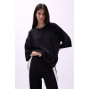 Bisiklet Yaka Oversize T-Shirt 146773