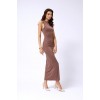 Halter Yaka Maxi Günlük Elbise - 146807 Halter Yaka Maxi Günlük Elbise - 146807