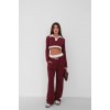 Polo Yaka Garnili Crop Sweatshirt - 146827 Polo Yaka Garnili Crop Sweatshirt - 146827
