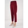 6650 Yüksek Bel Kumaş Pantolon - Bordo 148138 6650 Yüksek Bel Kumaş Pantolon - Bordo 148138