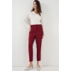 6650 Yüksek Bel Kumaş Pantolon - Bordo 148138 6650 Yüksek Bel Kumaş Pantolon - Bordo 148138