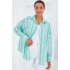 Mint Yeşili Beyaz Çizgili Oversize Keten Gömlek 20251 150861 Mint Yeşili Beyaz Çizgili Oversize Keten Gömlek 20251 150861