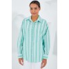 Mint Yeşili Beyaz Çizgili Oversize Keten Gömlek 20251 150861 Mint Yeşili Beyaz Çizgili Oversize Keten Gömlek 20251 150861