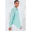 Mint Yeşili Beyaz Çizgili Oversize Keten Gömlek 20251 150861 Mint Yeşili Beyaz Çizgili Oversize Keten Gömlek 20251 150861