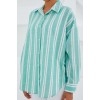Mint Yeşili Beyaz Çizgili Oversize Keten Gömlek 20251 150861 Mint Yeşili Beyaz Çizgili Oversize Keten Gömlek 20251 150861
