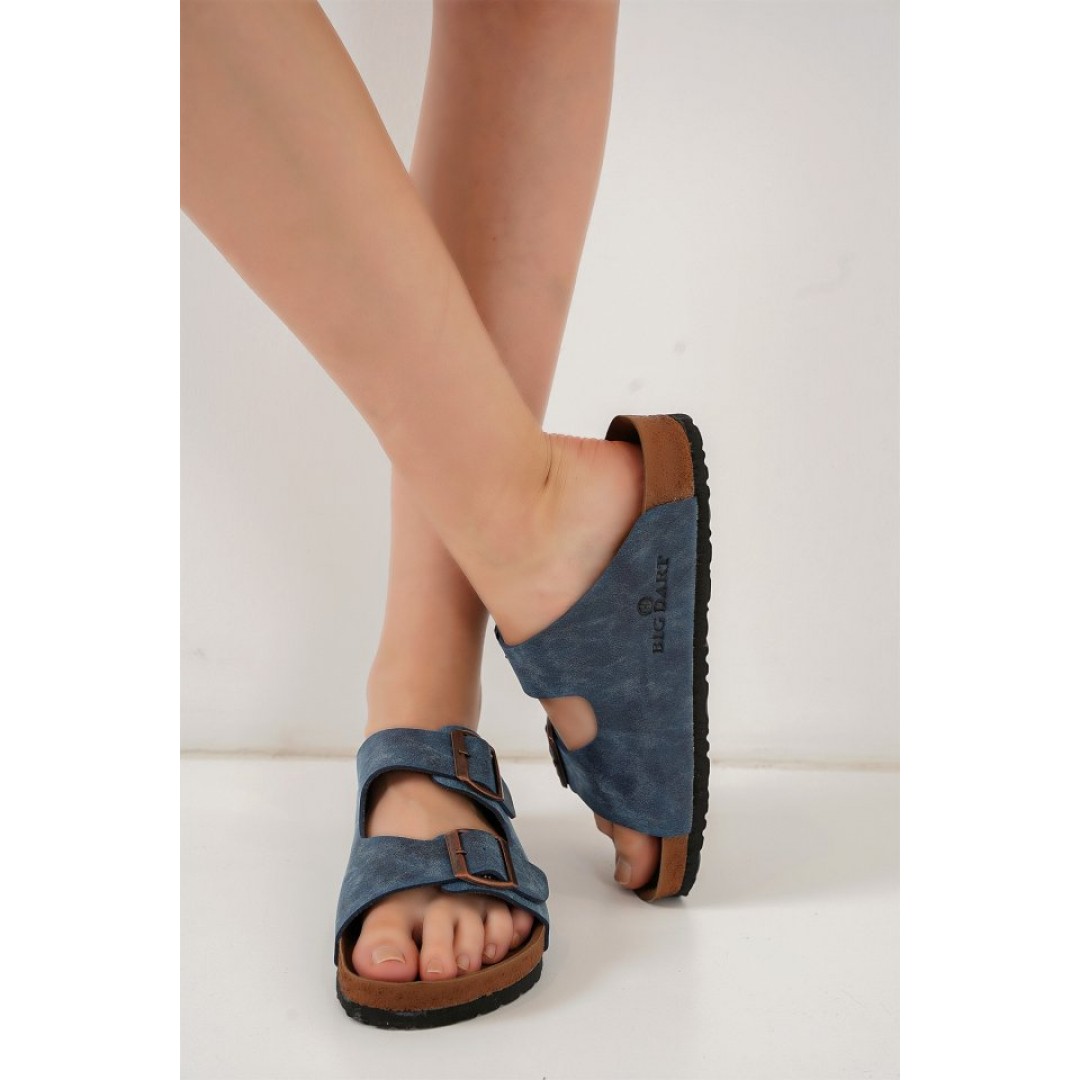 Unisex Ortopedik Terlik 010182 - Lacivert - 153897