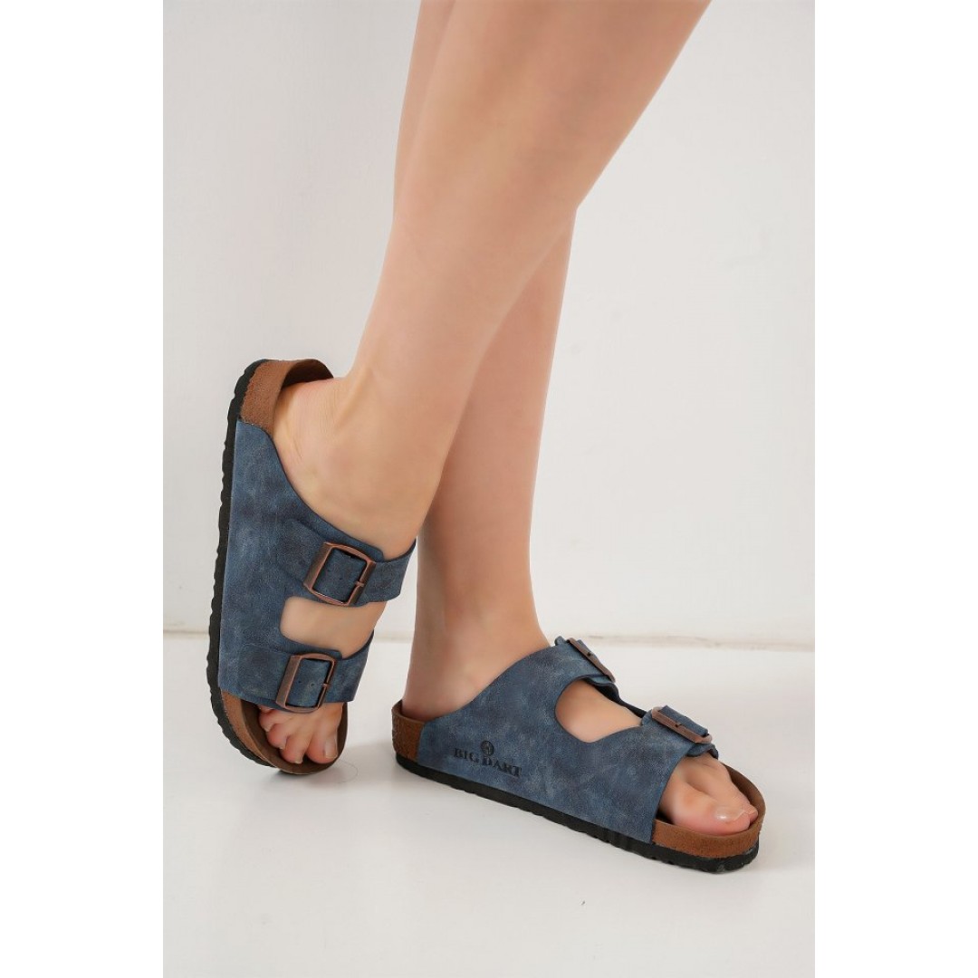 Unisex Ortopedik Terlik 010182 - Lacivert - 153897