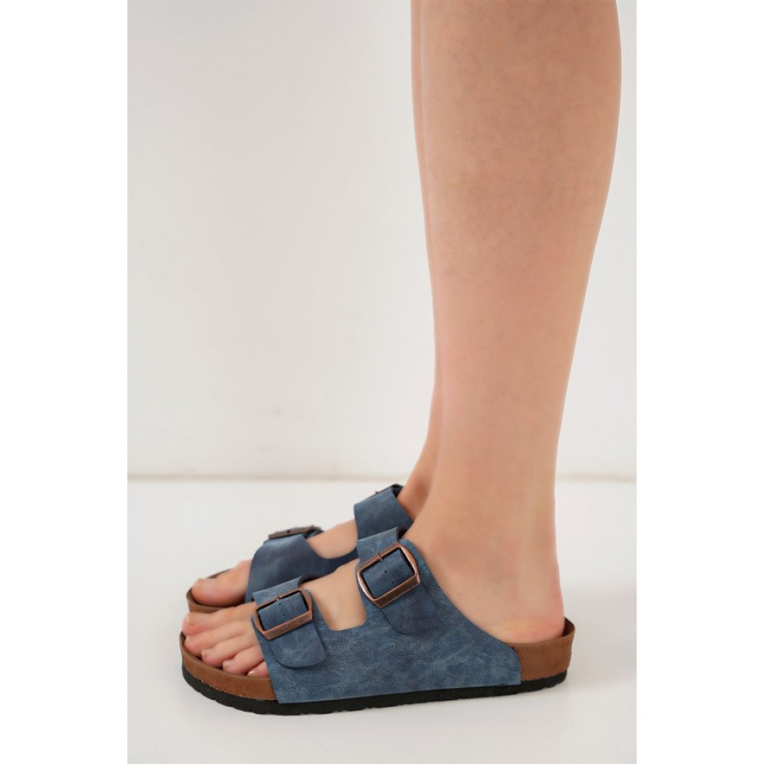 Unisex Ortopedik Terlik 010182 - Lacivert - 153897