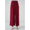 Geniş Paça Pileli Pantolon 6718 - Kırmızı 154135 Geniş Paça Pileli Pantolon 6718 - Kırmızı 154135