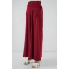 Geniş Paça Pileli Pantolon 6718 - Kırmızı 154135 Geniş Paça Pileli Pantolon 6718 - Kırmızı 154135