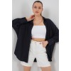 Örme Oversize Gömlek 20264 - Lacivert 154749 Örme Oversize Gömlek 20264 - Lacivert 154749
