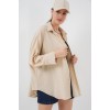 Örme Oversize Gömlek 20264 - Bej 154750 Örme Oversize Gömlek 20264 - Bej 154750
