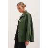 20192 Oversize Gabardin Gömlek Ceket - Haki 156270 20192 Oversize Gabardin Gömlek Ceket - Haki 156270